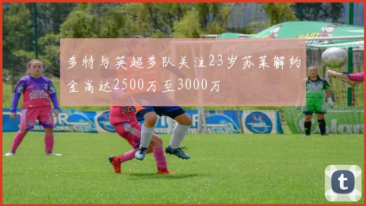 多特与英超多队关注23岁苏莱解约金高达2500万至3000万